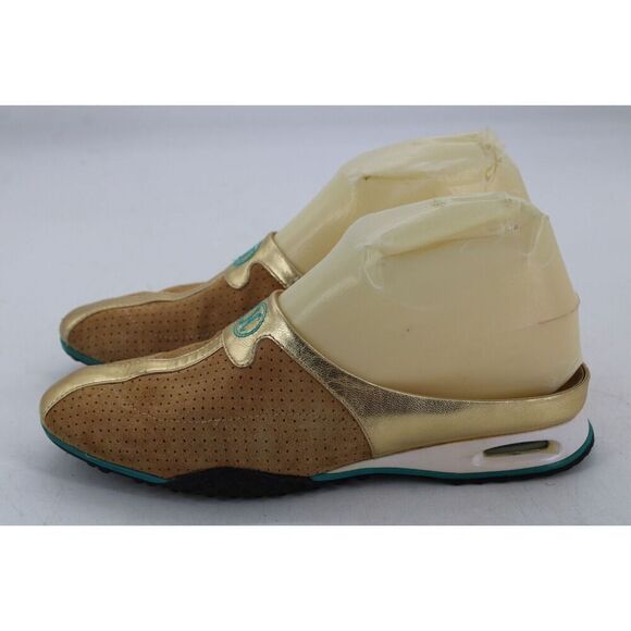 Cole Haan 6b Tan & Gold Slip On Mule - Picture 9 of 11